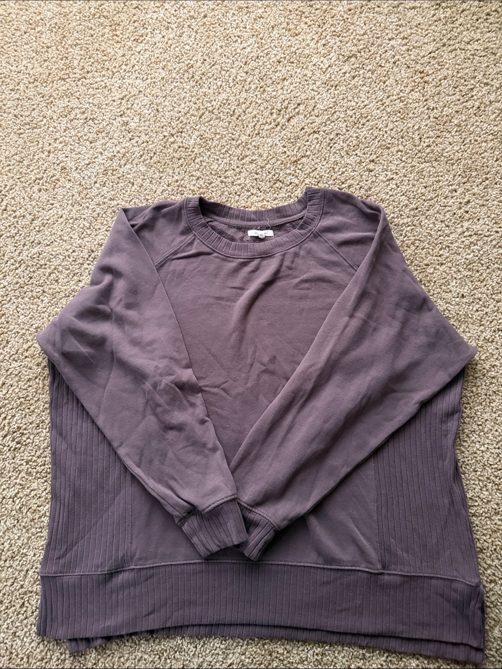 Maurices Women's Crewneck Sweatshirt in Dusty Plum